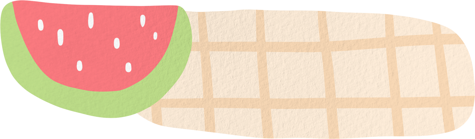 Watermelon Washi Tape Wallpaper