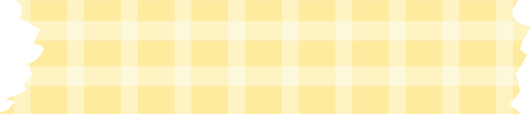 Checkered Yellow Washi Tape